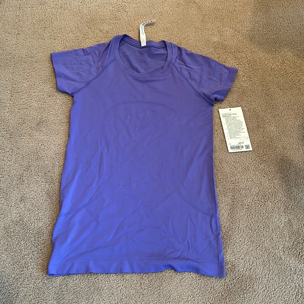 Purple Swiftly Tech tee